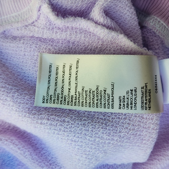 Nwot Free People Custom Tie Dye Camden Pullover - Picture 9 of 10